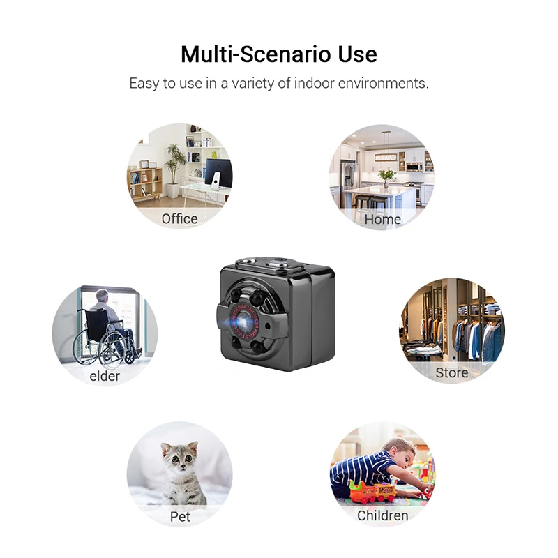 Мини камера HD 1080P видеокамера Спортивная цифровая инфракрасная с ночным видением