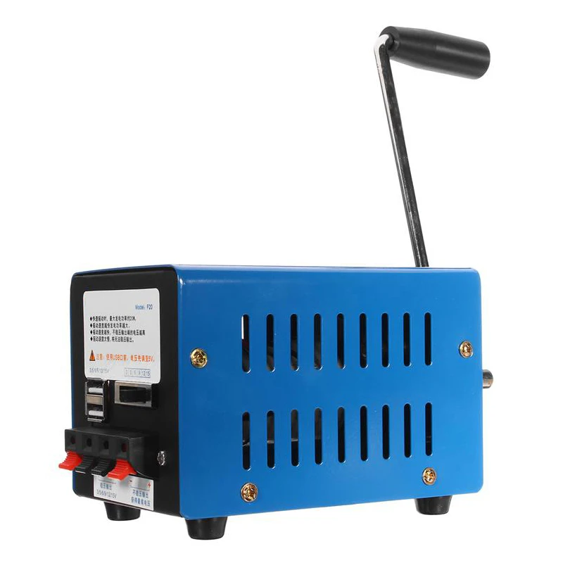 High Power Dynamo Charger Portable Emergency Hand Crank USB Charging Survival Generator | Инструменты