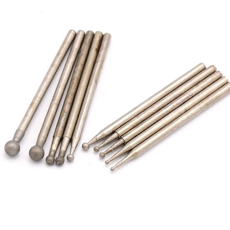 Алмазный Сферический шлифовальный наконечник с хвостовиком 2 35 мм наконечники