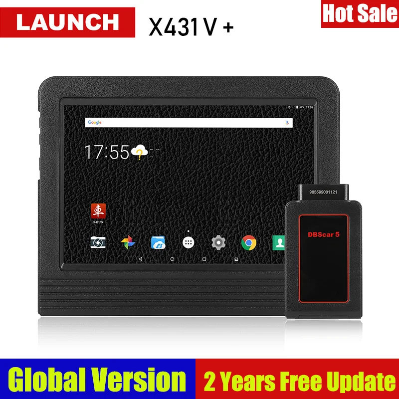 launch X431 V+ автомобильный диагностический инструмент, сканер, полная система, автомобильный диагностический инструмент, профессиональный анализатор двигателя
