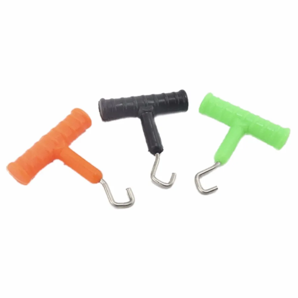 

3pcs Knot Hook Puller for Carp Fishing Rig Knot Puller Tool Terminal Tackle Making Tool Accessories