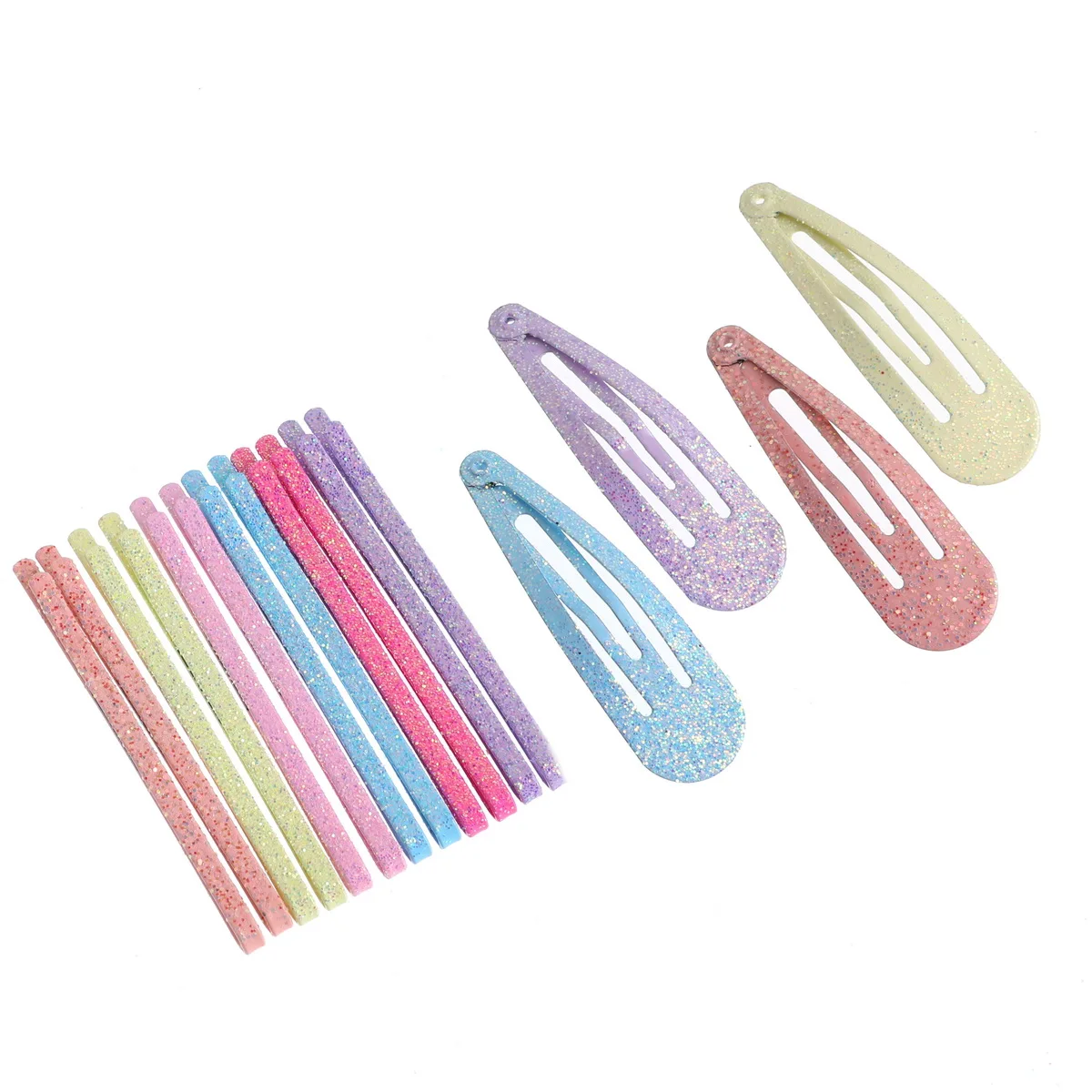 

8PCS/set 4 Barrettes and 4 Bobby Pins Mixed Hc Hair Factory Store Clips Women Girls Accessories Para El Cabello