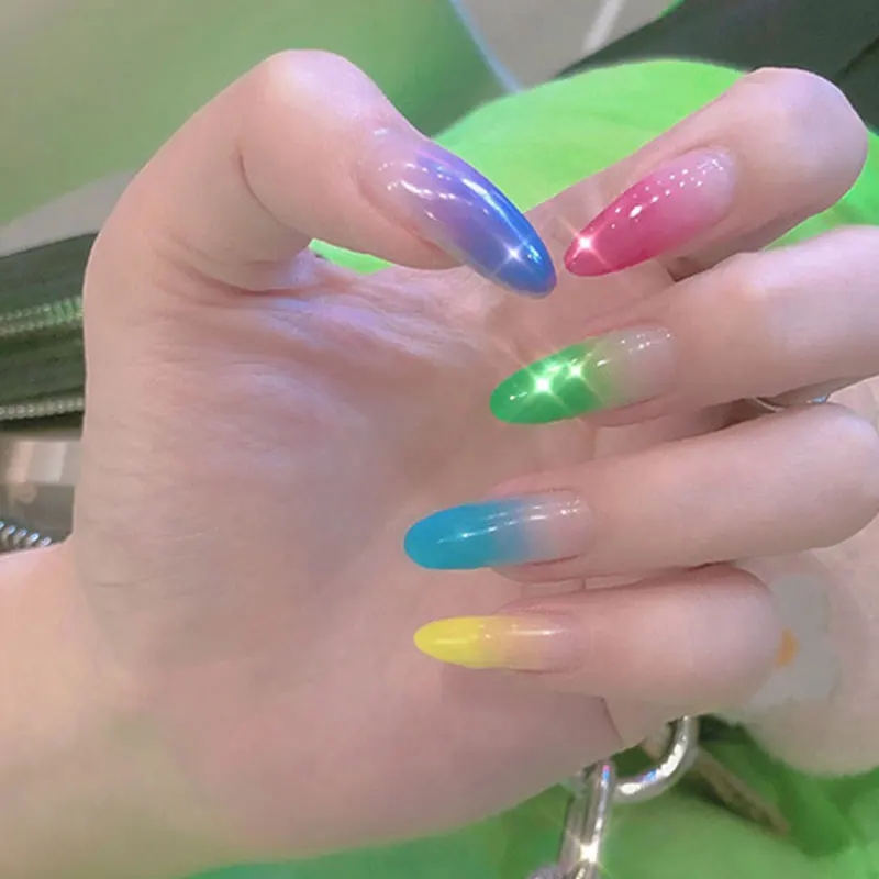 Наращивание ногтей гель расширение утолщение Цвет изменение лак для искусство