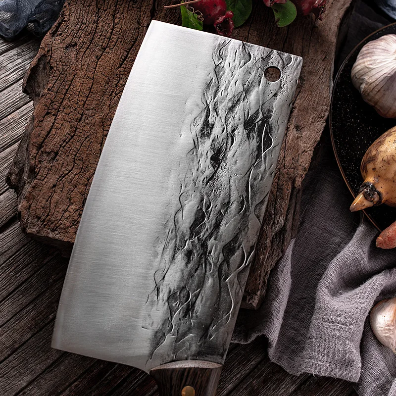 

Kitchen knives Japanese Chef knife 7CR17 440C Hand-made High Carbon Stainless Steel chopping Cleaver Chef Knives