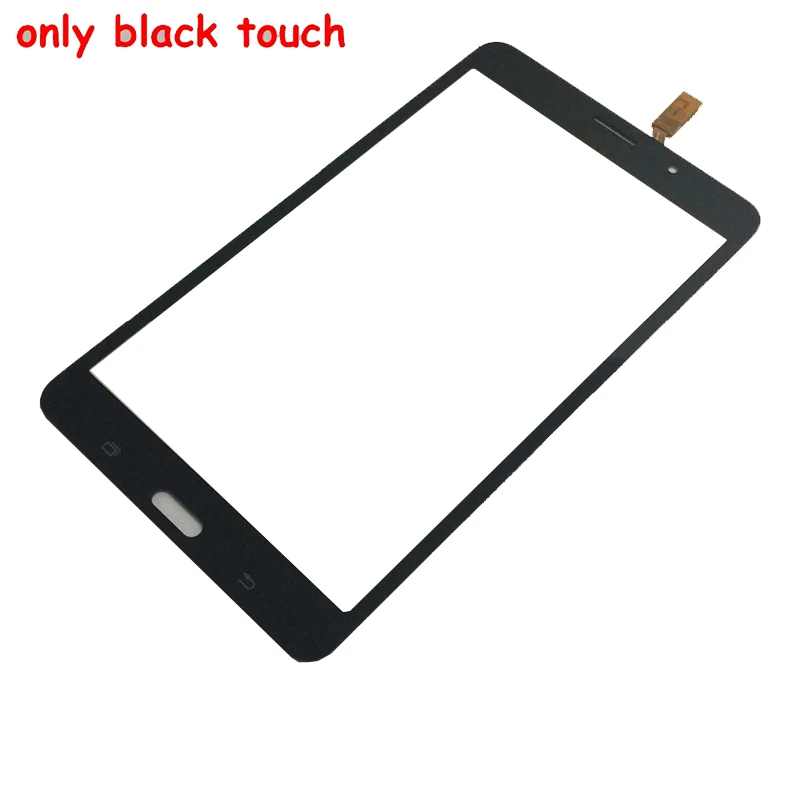 only black touch Для samsung Galaxy Tab 4 7,0 T231 lcd T235 SM-T231 SM-T235 сенсорный экран дигитайзер сенсор+ ЖК-дисплей панель монитор в сборе - Цвет: only black touch