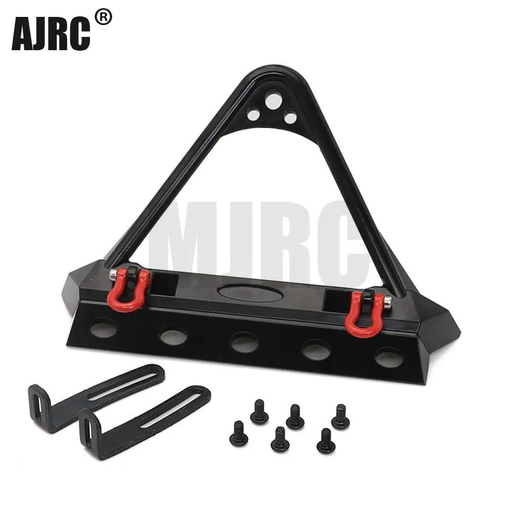

Универсальный металлический передний противоударный бампер для 1/10 RC Crawler Car axial SCX10 II 90046 90047 TRAXXAS TRX-4 Defender Bronco