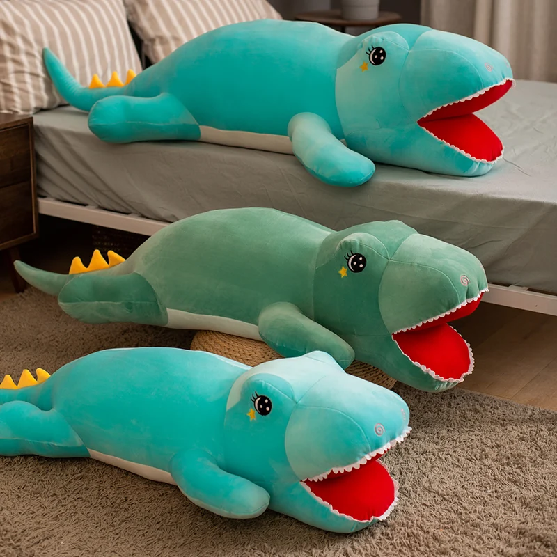 

Dinosaur Plush Crocodile Pillow Doll Stuffed Cute Dinosaur Plush Toys for Children Kids Animal Doll