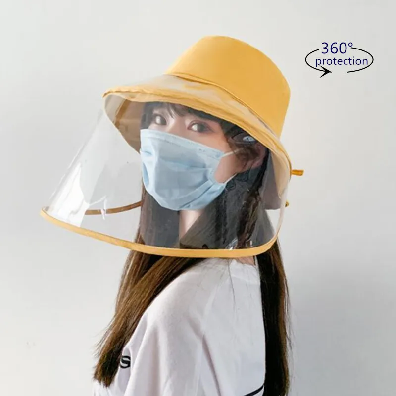 Шляпа Женская Солнцезащитная со съемным ветрозащитным стеклом и прозрачным