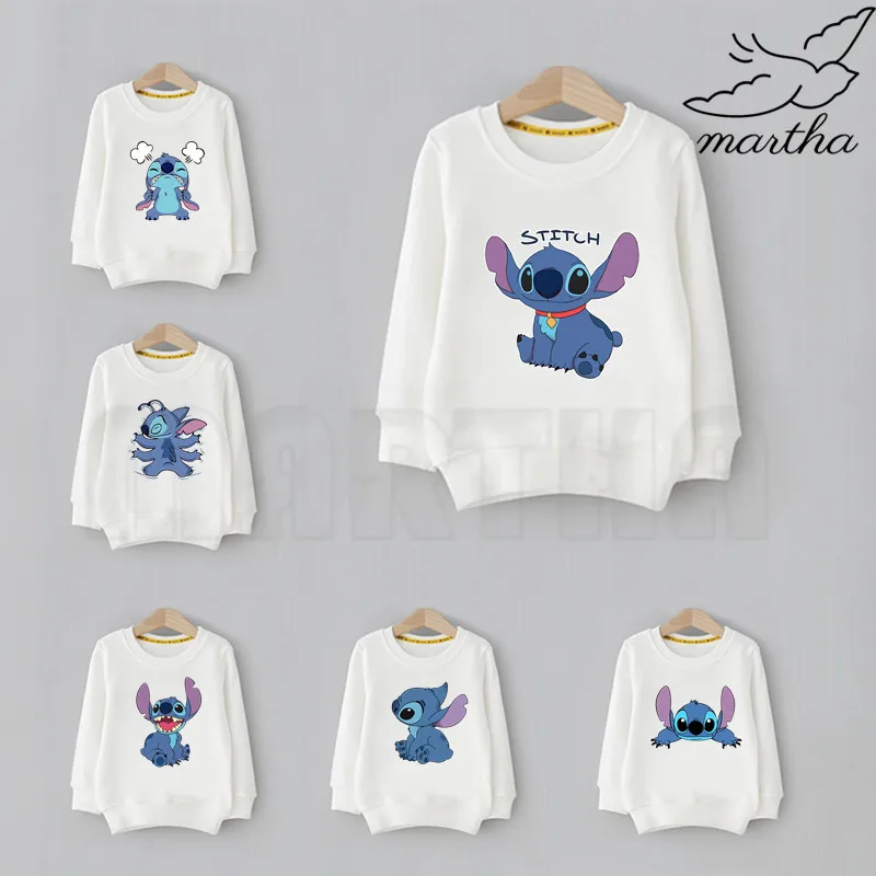 Детский Милый Забавный свитер с героями мультфильмов «Angry Stitch», одноцветные кофты с капюшоном, модные толстовки с длинными рукавами для мальчиков и девочек