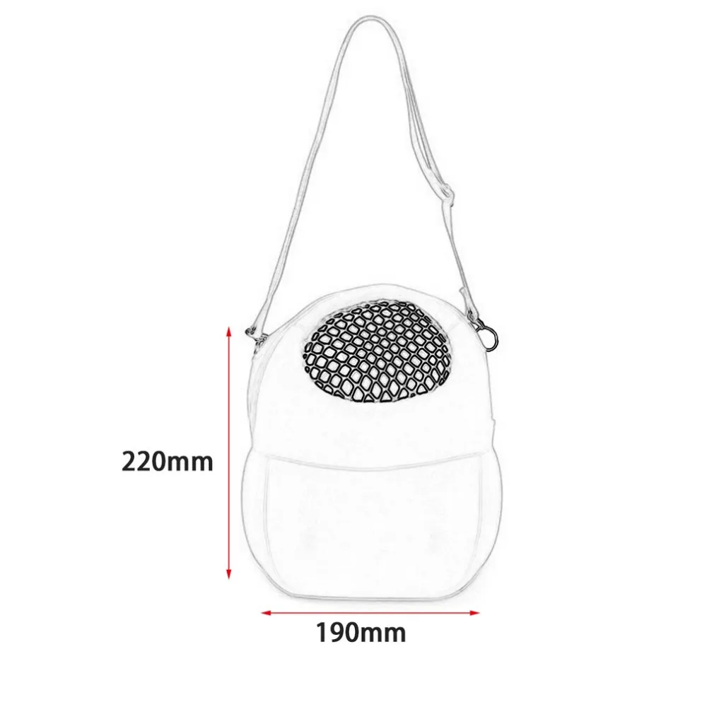 

TAILUP Comfortable Small Size Pet Rat Hamster Hedgehog Chinchilla Ferret Carrier Winter Keep Warm Hanging Bag Supply