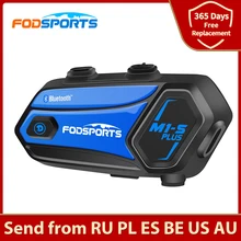 Fodsports M1 S плюс шлем гарнитура для внутренней телефонной связи