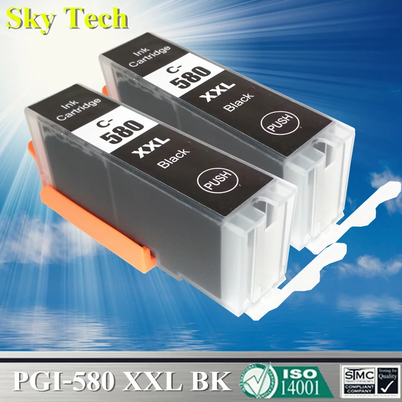 Совместимые чернильные картриджи для PGI580 CLI581 Canon Pixma