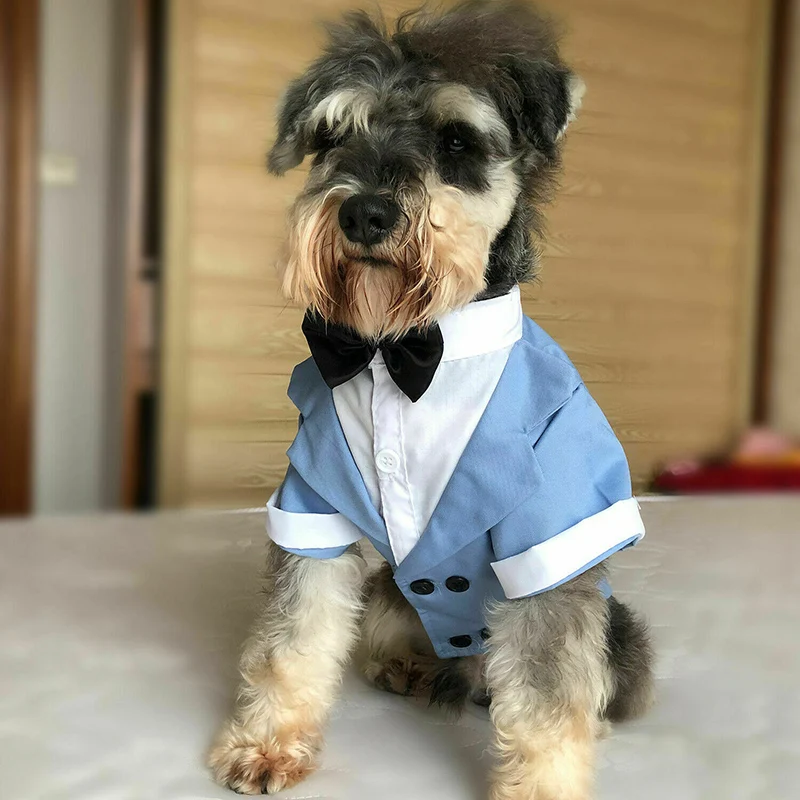 

Pet Dog Costume Suit Clothes Apparel Tuxedo Breathable Fashion for Wedding Party OCT998