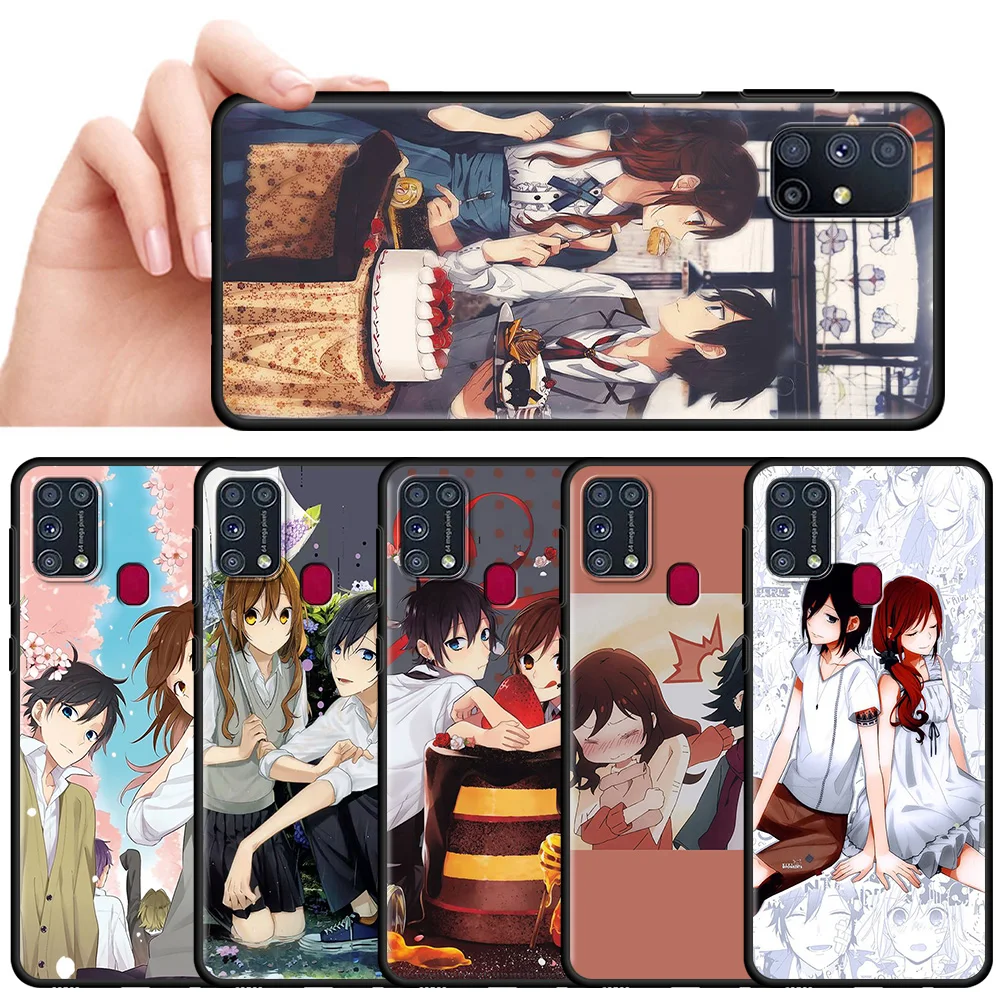 

Anime Hori And Miyamura Mobile Phone Case For Samsung Galaxy A50 A70 A10 A30 A20e A20s A40 A10e M51 M31 M31s M30s M11 Back Cover