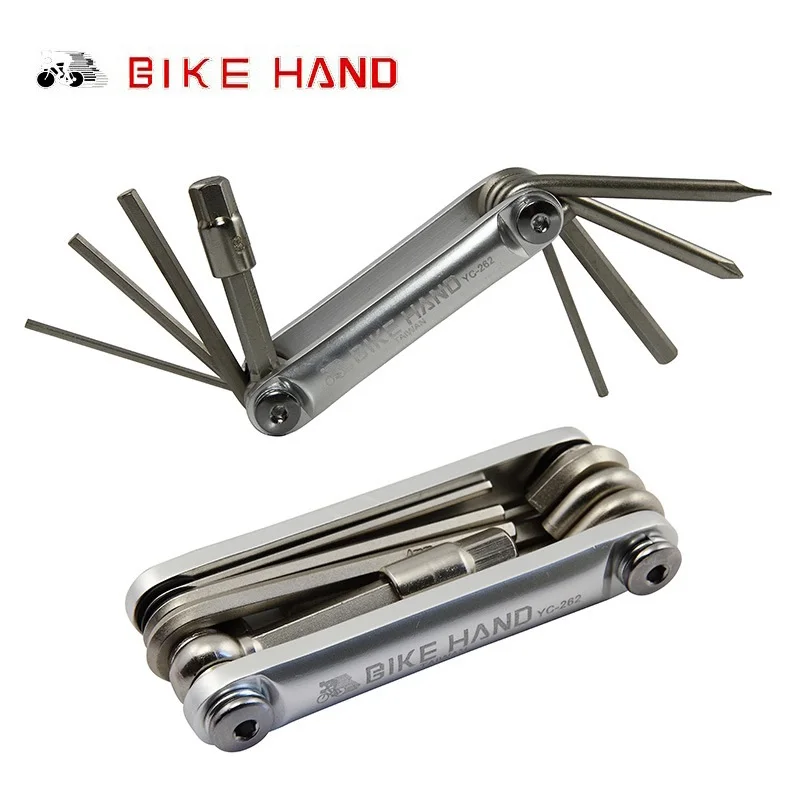 Многофункциональный велосипедный инструмент 9 в 1 шестигранный ключ 2/2 5/3/4/5/6/8 мм