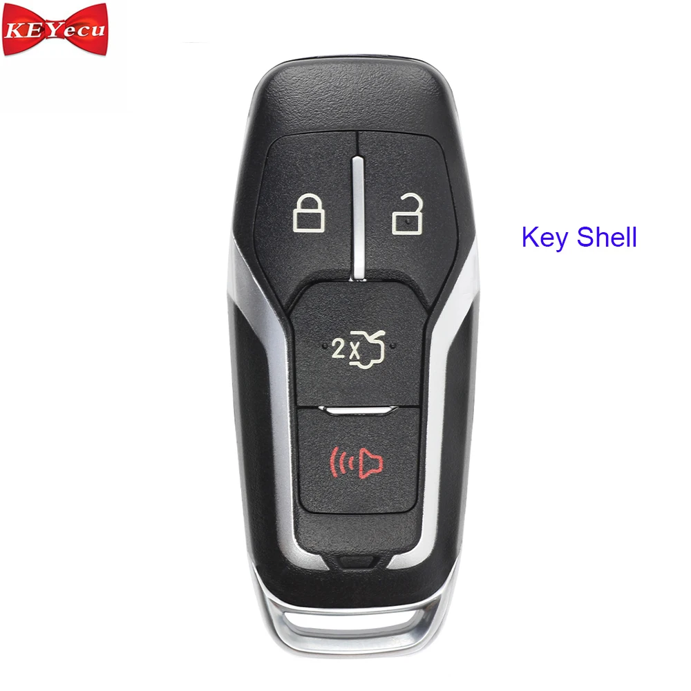 KEYECU для Ford Edge Explorer Fusion Mustang дистанционный чехол ключей Fob M3N A2C31243800|Ключ от авто| |