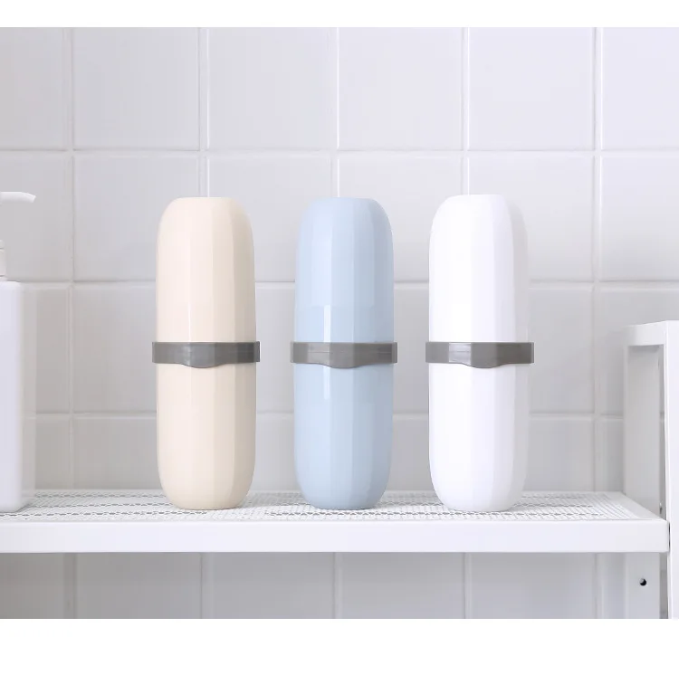 Дорожная чашка для рта простая мытья удобная коробка зубных щеток Набор