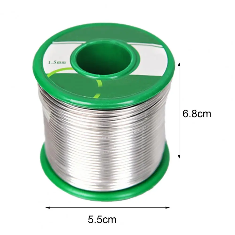 

500g 0.8/1.0/1.2/1.5/2.0mm Solder Tin Wire Cleaning-free Bright Soldering Points Low Melting Point Practical Solder Tin Wire