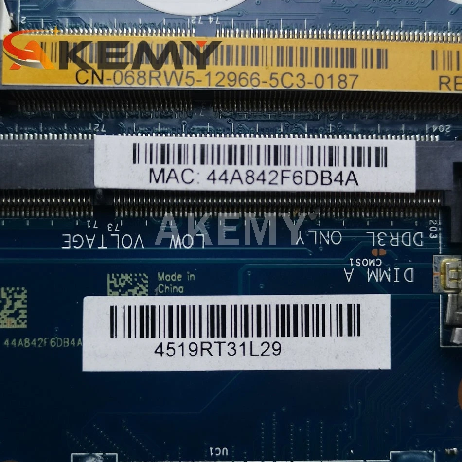 

CN-0YCX7C 0YCX7C YCX7C For Dell Latitude 3450 3550 Laptop Motherboard ZAL50/51/60/61 LA-B071P W/ i3-5005U 100% tested working