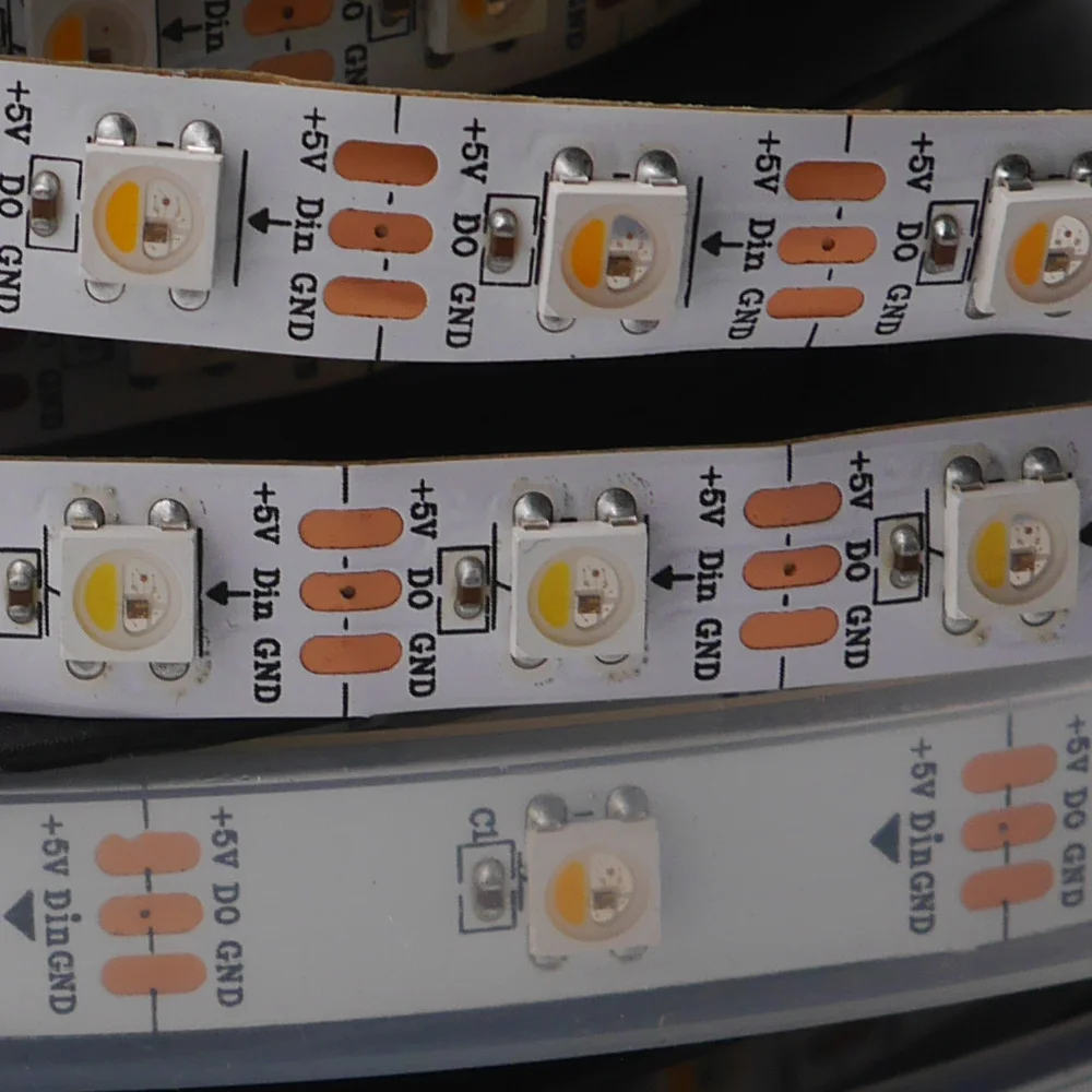 Умная светодиодная ленсветильник SK6812 1 м/3 м/5 м 4 цвета в RGBW + NW/CW/WWIP30/IP6730/60/144