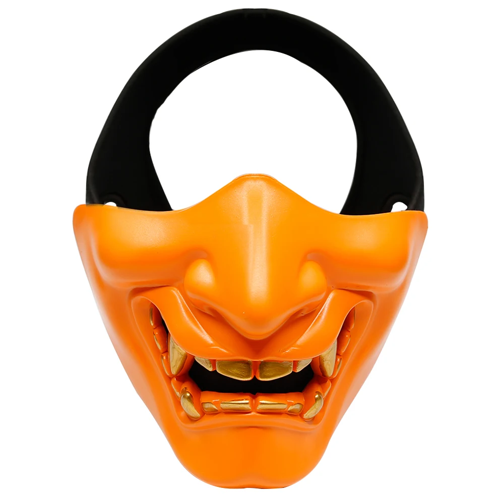 Спорт на открытом воздухе страйкбол Пейнтбол Маска Hannya HalloweenMasks CS Игры Охота