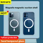 Чехол для телефона iPhone 13 Pro max, Новый Магнитный чехол Magsafe на присоске для iPhone 12 11 X XR XS 7 8Plus, ультратонкий защитный чехол с защитой от падения