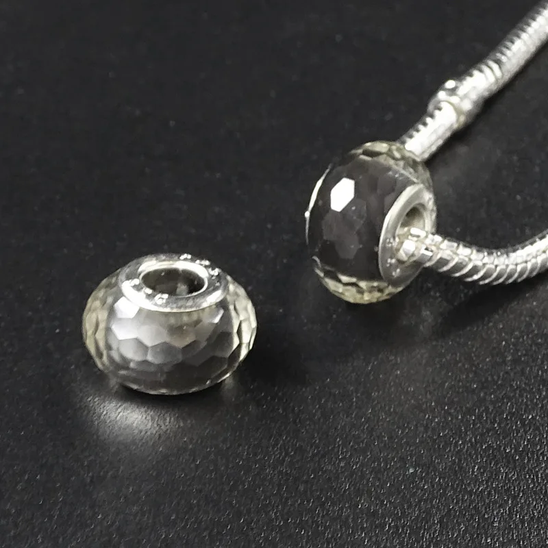 12 шт./лот, бусины из смолы, подходят для браслетов Pandora и браслетов, стеклянные бусины сделай сам, подвески, изготовление бусин и ювелирных изделий - Цвет: 16
