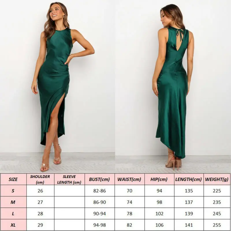 Женское атласное шелковое платье миди на бретельках летние облегающие вечерние