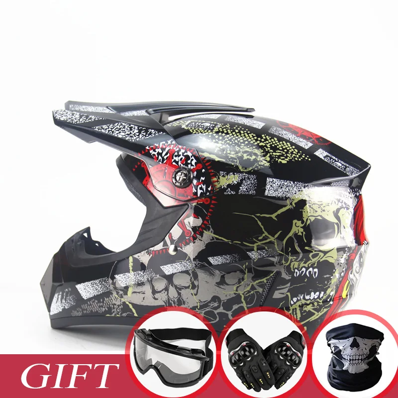 Мотоциклетный шлем защитные очки для мотокросса квадроцикла МТВ BMX | Автомобили и
