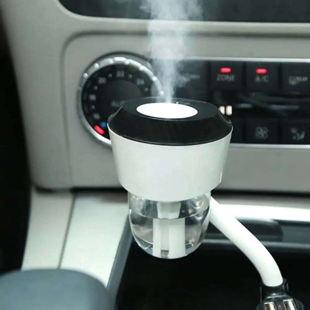 

Car Air Humidifier Diffuser Essential Oil Ultrasonic Mist Purifier Supplies Car Double With Aroma Dropshipping USB J1O6
