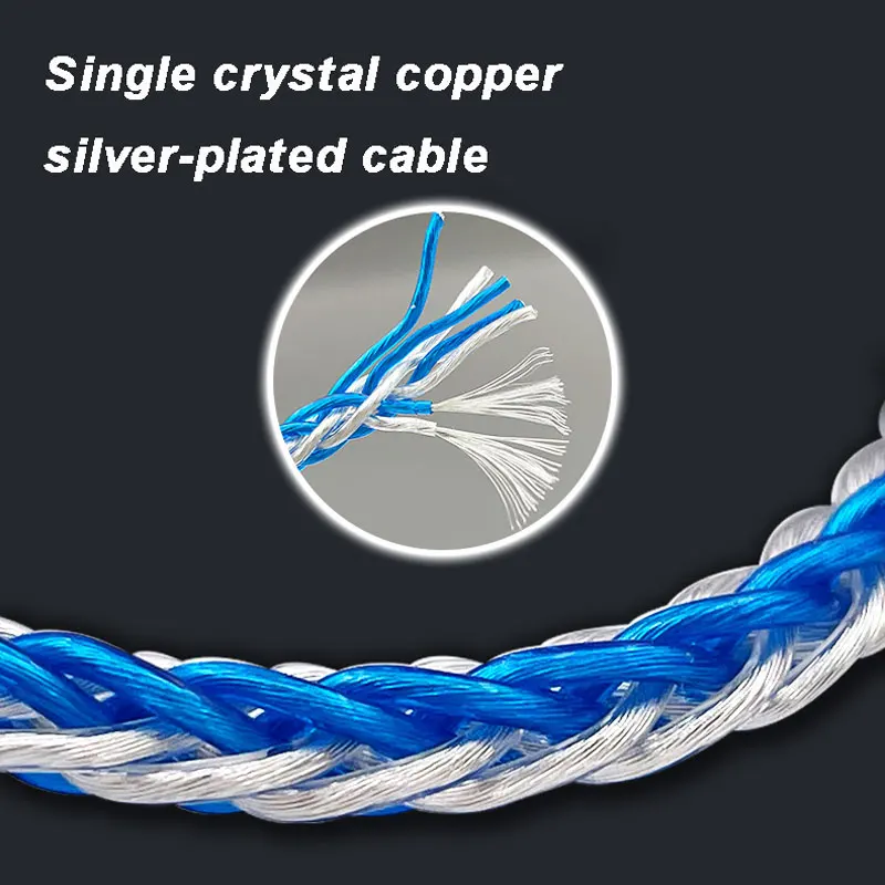 Newest High-end Conexant cx31993 type-c to 2.5mm 3.5mm 4.4mm Audio cable Decoding DAC ear amp silver plated adapter cable dongle