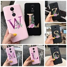 Чехол для телефона с буквами алфавита для Xiaomi Redmi Note 3, задняя крышка, мягкие чехлы с цветочным принтом, бампер для Xiaomi Redmi Note 3 Pro 150 мм