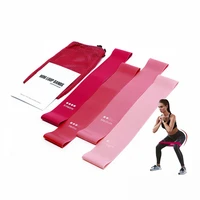 resistance bands 4 piece set fitness rubber band sport elastic band for legs butt fitness indoor yoga pilates exercise equipment