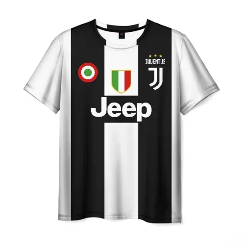 Мужская футболка 3D Роналду Ювентус | одежда