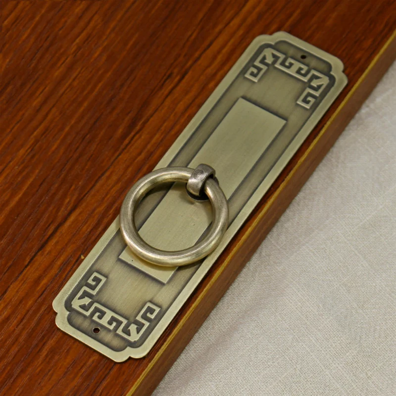 Китайская антикварная ручка ящика мебельной дверцы ворота аппаратных средств