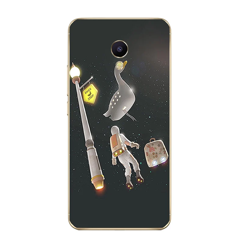 Чехол для телефона Meizu M2 M3 M3S Mini чехол Meilan M5 / M5S Shell U10 U20 мягкий из ТПУ с рисунком