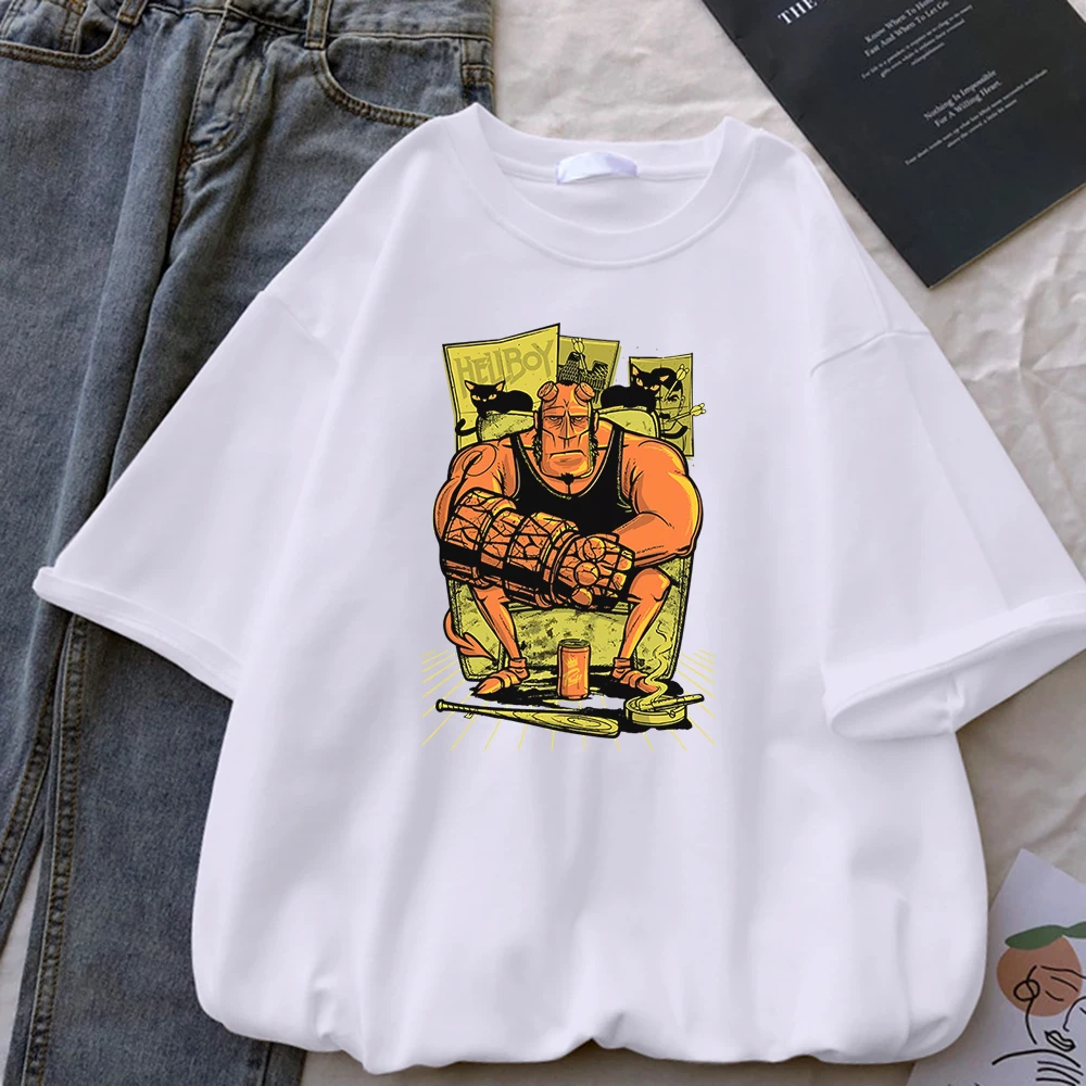 

Short Sleeve Women'S Tshirt Oversized Fashion Clothes Cute Cartoon Brain Printing Tee Shirts O-Neck Comfortable Female T-Shirt