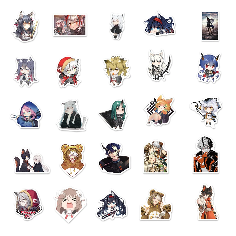 10/50 Buah Stiker Ksatria Anime Jepang Tahan Air Helm Mobil Laptop DIY Stiker Decal Keren Bagasi Skateboard Gitar Sepeda