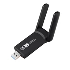 USB 3,0 1200 Мбитс Wifi адаптер двухдиапазонный 5 ГГц 2,4 ГГц 802.11AC RTL8812BU Wifi антенна донгл сетевая карта для ноутбука и настольного компьютера