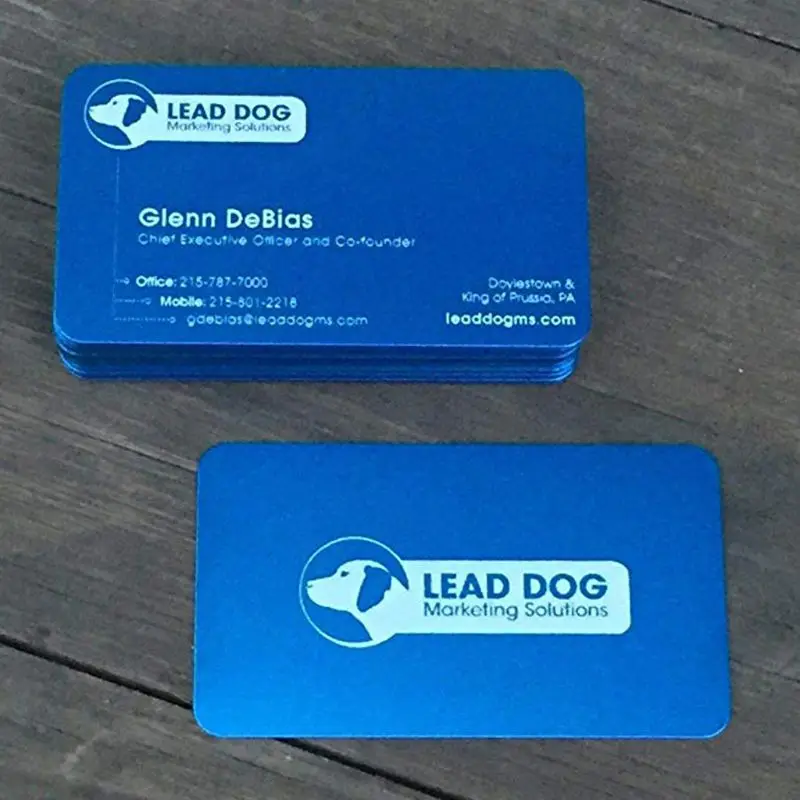 100Pcs Blank Engraved Custom Visiting Name Cards Aluminium Alloy Business | Канцтовары для офиса и дома