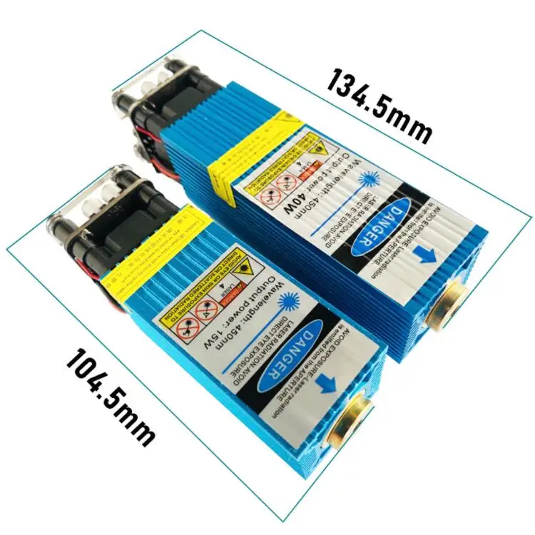 

2021 New Version 30W Laser Heads Focusing Yellow color 3P With TTL/PWM CNC Laser Engraving Module