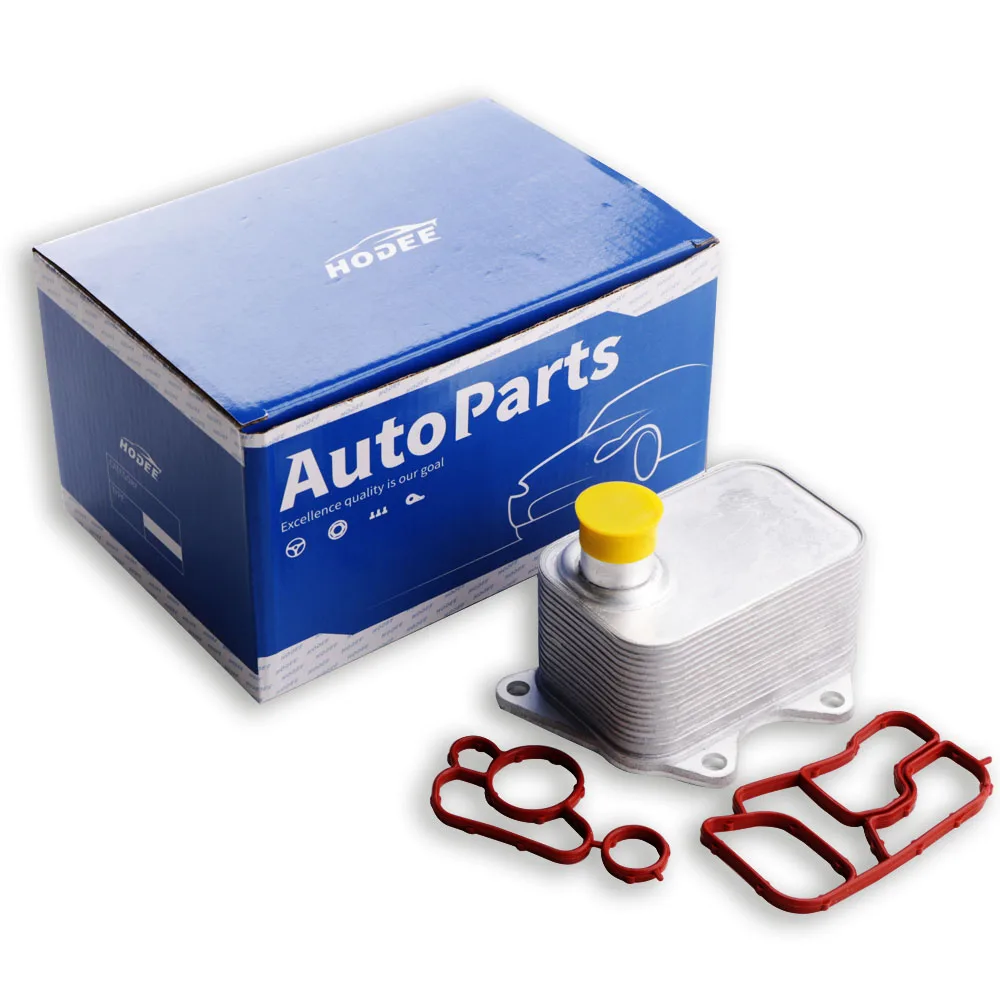 HODEE масляный радиатор для Audi VW с прокладкой OE: 06J 117 021D/06J 117 021J/06J 117 021 M/06J117021D/06J117021J