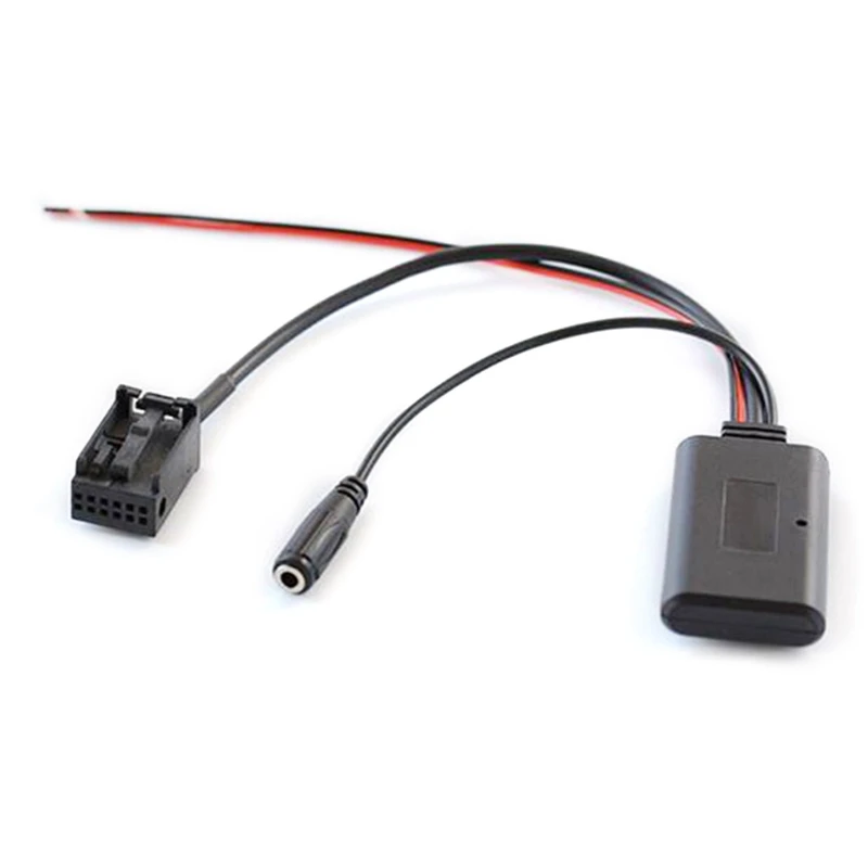 

N84F 6000CD Bluetooth AUX Input Adapter Smartphone Calling Handsfree Microphone Cable for Fo rd focus