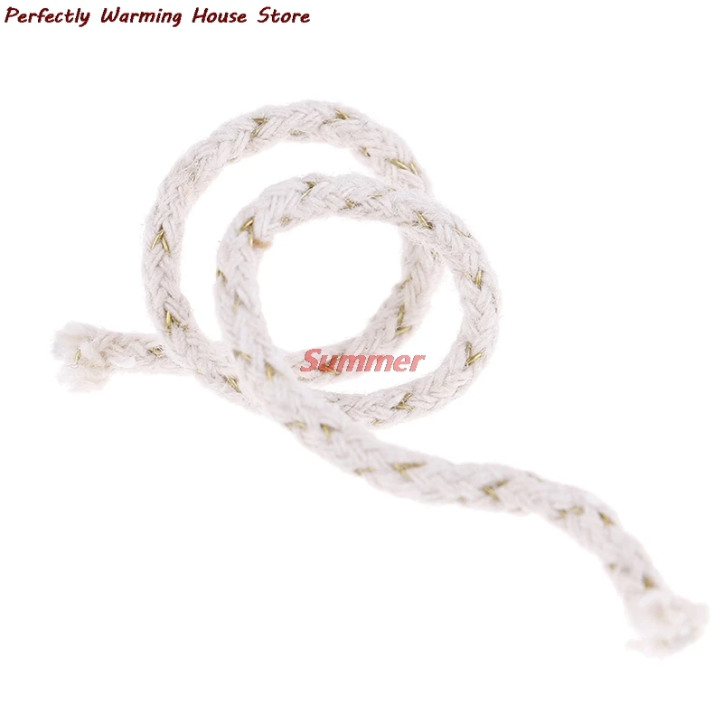 

New 10pcs Copper Wire Lighter Cotton Core Wick Kerosene Oil Lighter Accessories Replacement For Petrol Lighter Fire Starter Bulk