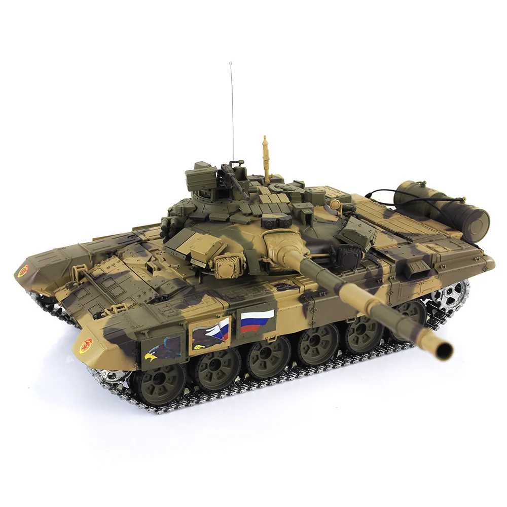 

Heng Long 1/16 Russia T90 3500mah Battery TK6.0S IR BB Shooting Upgraded Metal 3938 RTR RC Tank