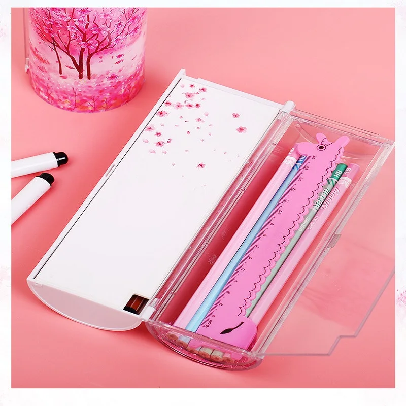 Канцелярский пенал для карандашей с принтом зыбучих песков инновационная