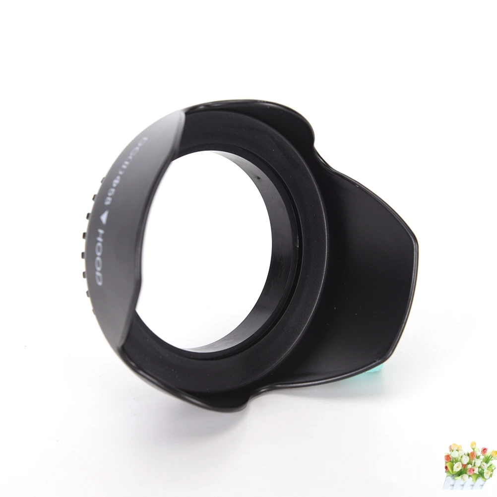 

1pcs 58mm Flower Lens Hood Screw Universal Mount Camera Hood For Canon Camera Equipment