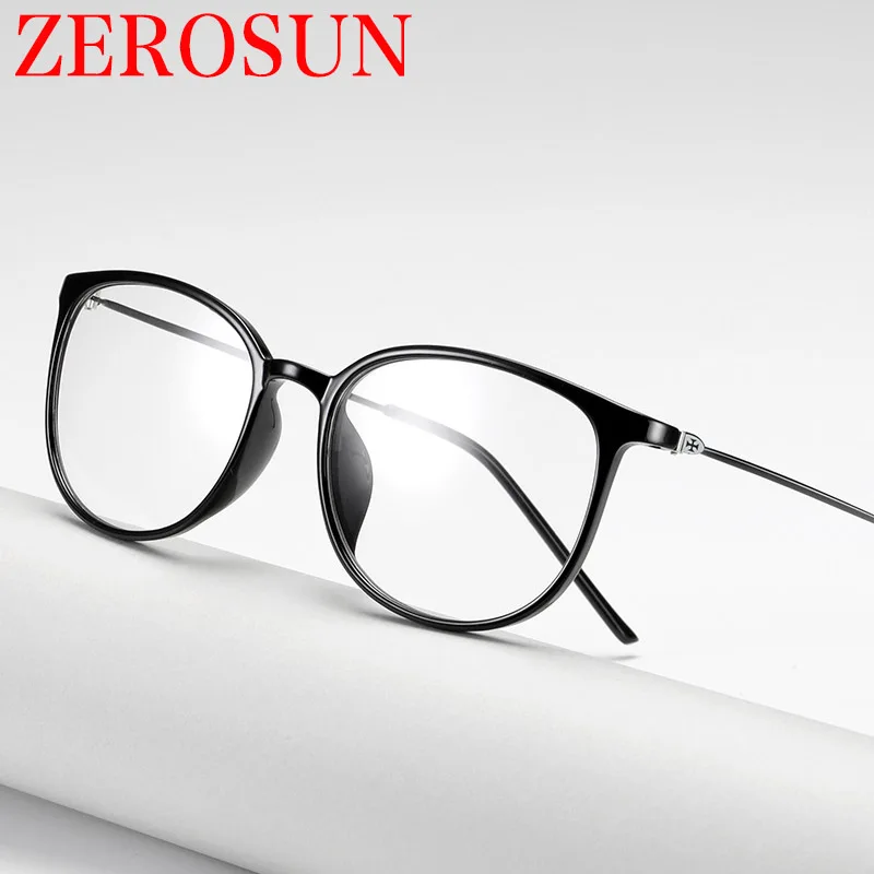 Zerosun ультра светильник оправа для очков мужчин и женщин очки выпускника по
