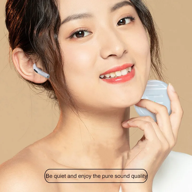 Беспроводные наушники с микрофоном наушники-вкладыши Bluetooth настоящая