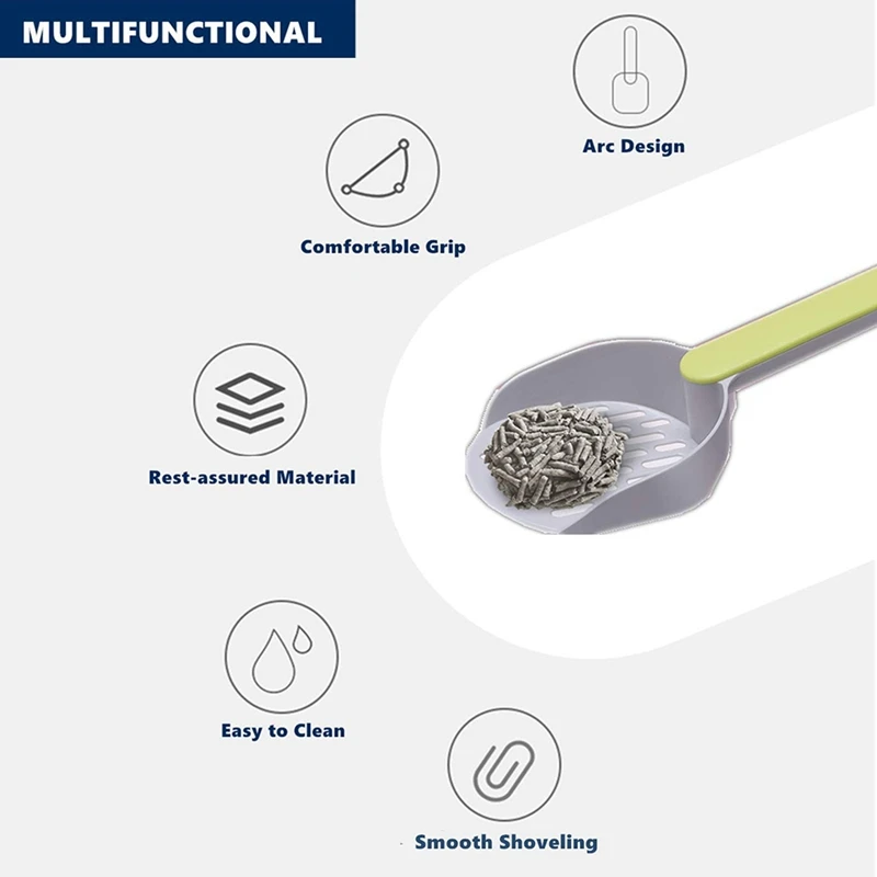 2 предмета наполнитель для кошачьего туалета совок питомцев глубокий лопата